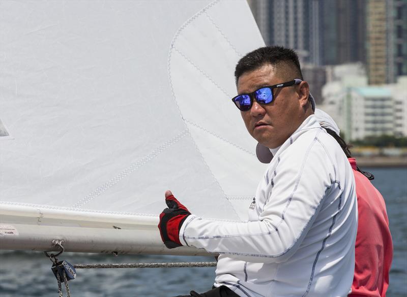 Good to be back on the water? Oh yes! RHKYC Autumn Regatta 2020 photo copyright RHKYC / Guy Nowell taken at Royal Hong Kong Yacht Club and featuring the Etchells class