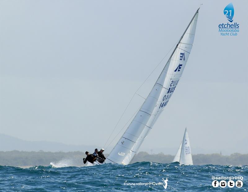 Australian Etchells Championship photo copyright Nic Douglass / www.AdventuresofaSailorGirl.com taken at Mooloolaba Yacht Club and featuring the Etchells class