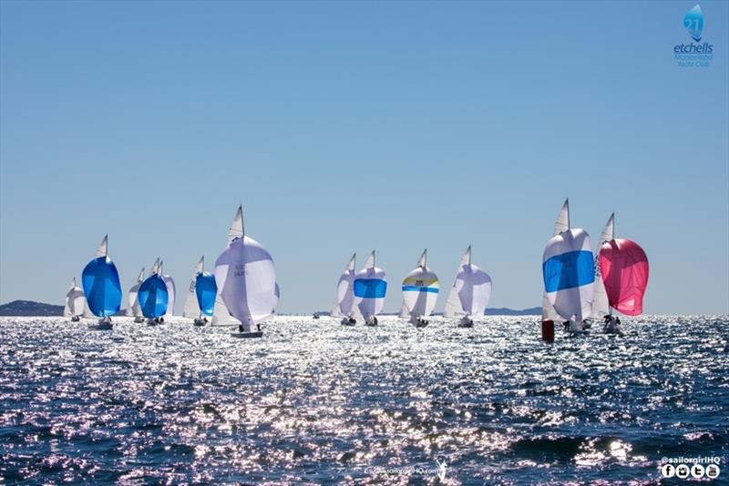 Beautiful sailing venue - Etchells Australian Nationals, day 1 - photo © Nic Douglass / www.AdventuresofaSailorGirl.com
