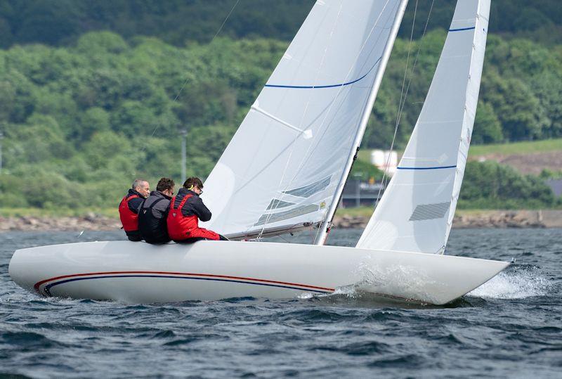 Bullet in the Saturn Sails Mudhook Regatta 2021 photo copyright Neill Ross / www.neillrossphoto.co.uk taken at Mudhook Yacht Club and featuring the Etchells class