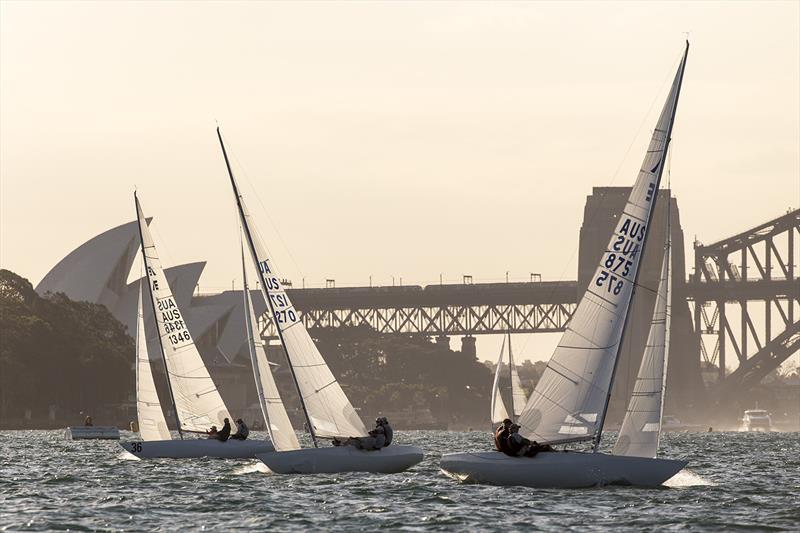 Twilight racing on Sydney Harbour photo copyright Andrea Francolini taken at Royal Sydney Yacht Squadron and featuring the Etchells class
