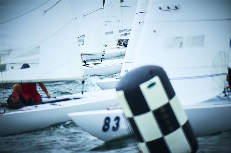 Busy mark rounding assured at the David Forbes Shield Regatta - photo © David Mandelberg