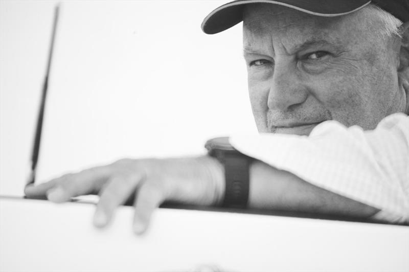 Iain Murray at the David Forbes Shield Regatta photo copyright David Mandelberg taken at Royal Sydney Yacht Squadron and featuring the Etchells class