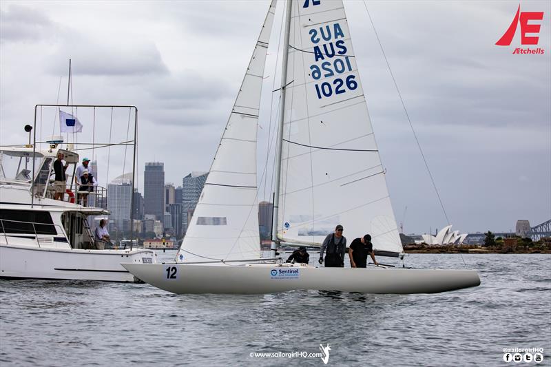 Flirtation take the win in Race 6 - Etchells NSW Championship photo copyright Nic Douglass / www.AdventuresofaSailorGirl.com taken at Royal Sydney Yacht Squadron and featuring the Etchells class