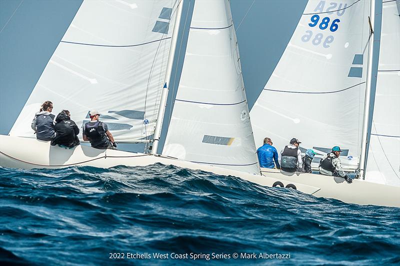 2022 Etchells Midwinters West photo copyright Mark Albertazzi taken at San Diego Yacht Club and featuring the Etchells class