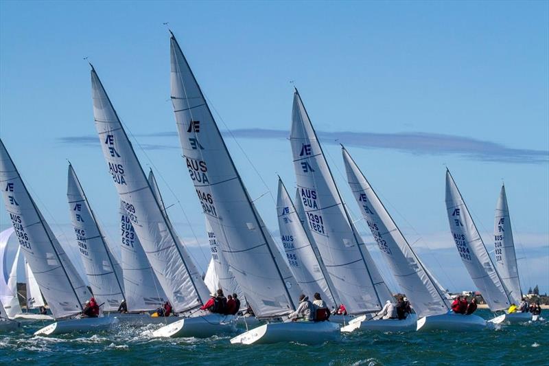 The Mooloolaba Etchells Australasian Championship consistently attract some of Australia's very best sailors. - photo © Mooloolaba Yacht Club