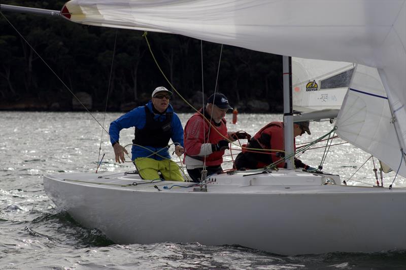 DOT hoisting - 2022 Mick Hole Winter Keelboat Regatta - photo © Robert McClelland