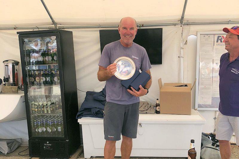 Peter Duncan's Oatmeal team wins the Red Funnel Etchells Regatta at Cowes photo copyright Harry Blowers taken at Royal London Yacht Club and featuring the Etchells class