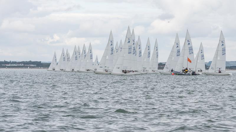 2022 International Etchells Class Pre-Worlds at Cowes day 1 photo copyright PKC Media taken at Royal Yacht Squadron and featuring the Etchells class