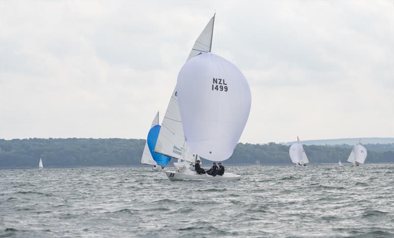 Anatole Masfen's New Order - 2022 International Etchells Worlds day 3 photo copyright PKC Media taken at Royal Yacht Squadron and featuring the Etchells class