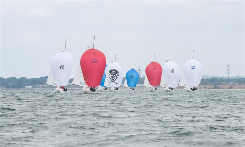 2022 International Etchells Worlds day 4 photo copyright PKC Media taken at Royal Yacht Squadron and featuring the Etchells class