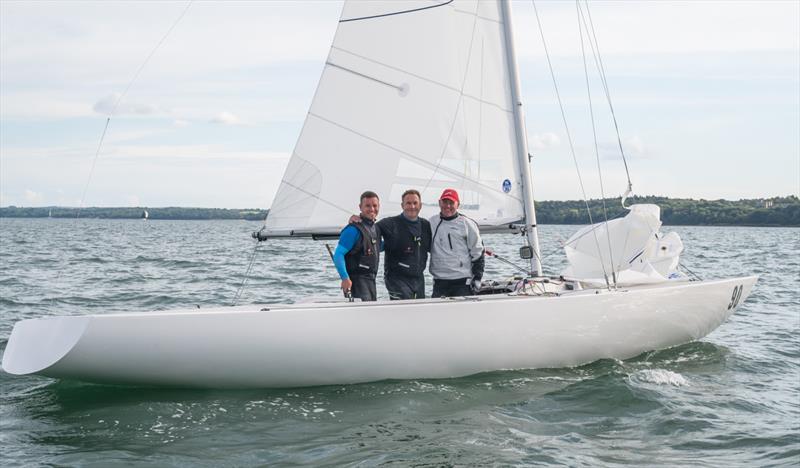 No Dramas, GBR 1490, Andrew Lawson / Graham Vials / Billy Russell - 2022 International Etchells World Championship photo copyright PKC Media taken at Royal Yacht Squadron and featuring the Etchells class