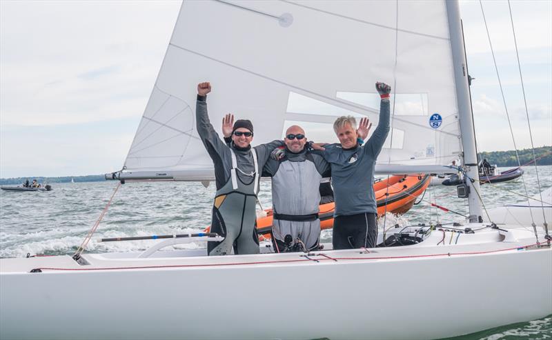 Ante Razmilovic's Swedish Blue - 2022 Etchells World Champion photo copyright PKC Media taken at Royal Yacht Squadron and featuring the Etchells class