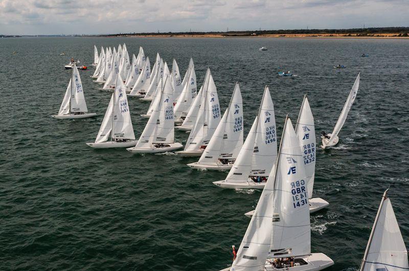 2022 International Etchells World Championship photo copyright PKC Media taken at Royal Yacht Squadron and featuring the Etchells class