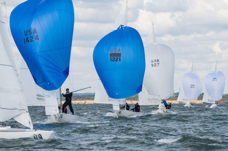 2022 International Etchells World Championship photo copyright PKC Media taken at Royal Yacht Squadron and featuring the Etchells class