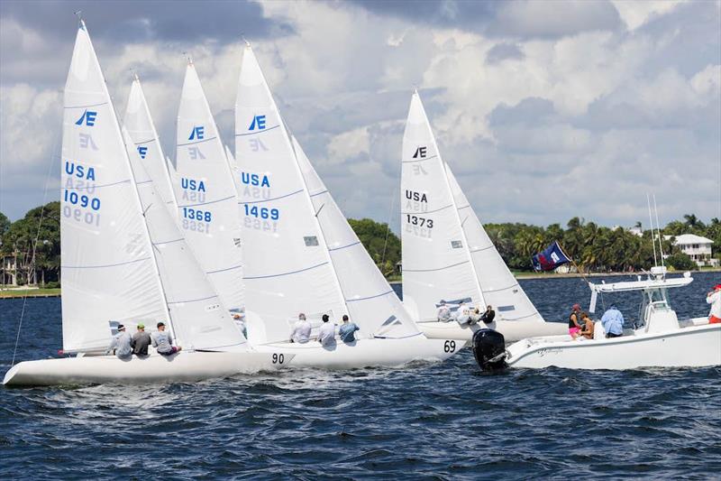 AON Etchells Miami Worlds photo copyright Nic Brunk taken at Biscayne Bay Yacht Club and featuring the Etchells class