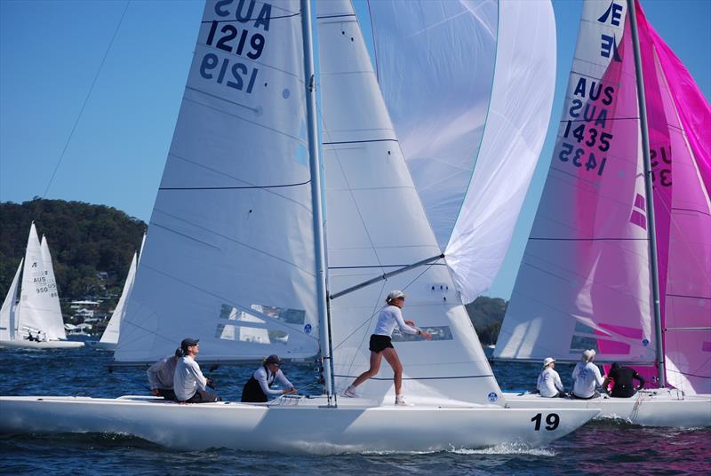 Etchells 2023 NSW Championship day 2 photo copyright Glen Hickey taken at Gosford Sailing Club and featuring the Etchells class
