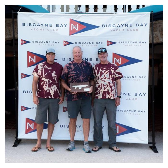 Overall Series Second Place – Louise ( Thomas Carruthers / Bill Hardesty / Jeff Reynolds) - 2022/2023 Etchells Biscayne Bay Series - Mid-Winter East Regatta photo copyright Etchells Class taken at Biscayne Bay Yacht Club and featuring the Etchells class
