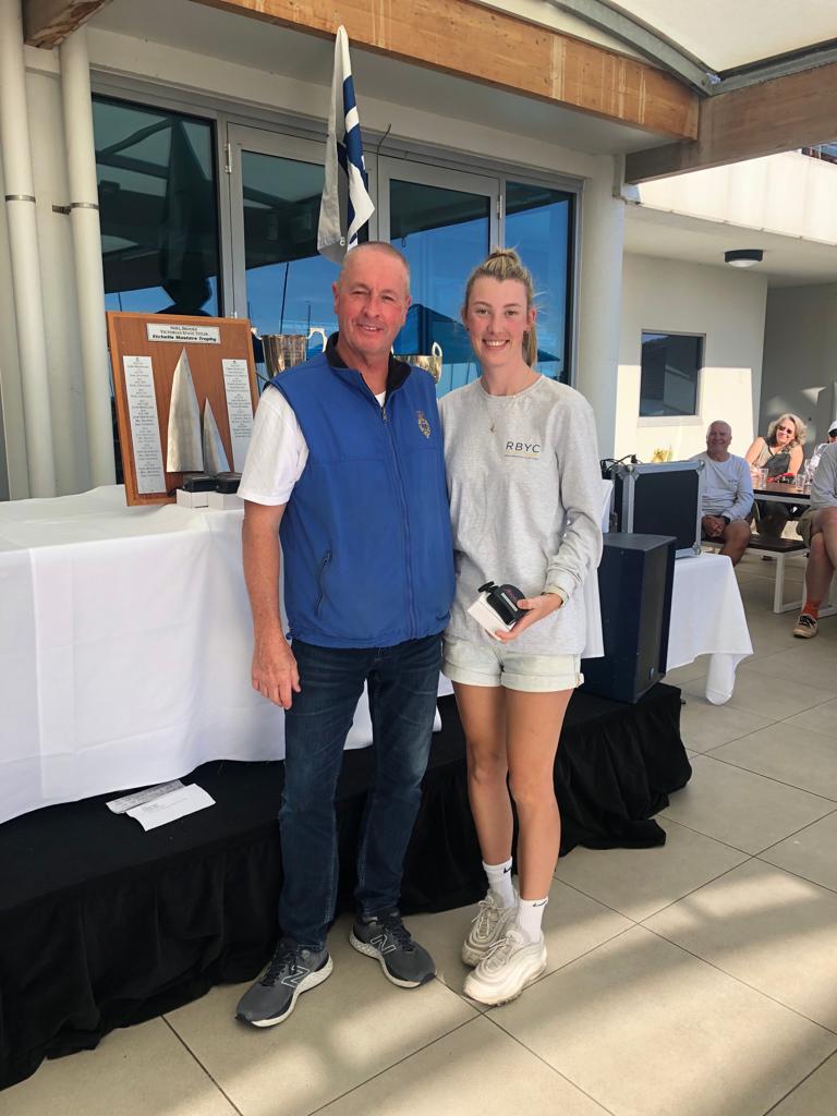 Eliza Ewart - First Junior and First Youth at the Etchells Victorian State Championship photo copyright Laura Thomson / RBYC taken at Royal Brighton Yacht Club and featuring the Etchells class