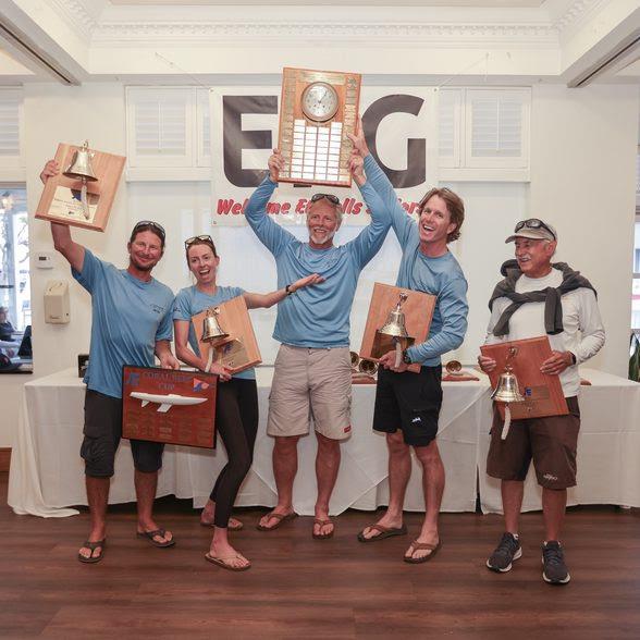 Lifted wins the Etchells North American Championship photo copyright Nic Brunk taken at Coral Reef Yacht Club and featuring the Etchells class