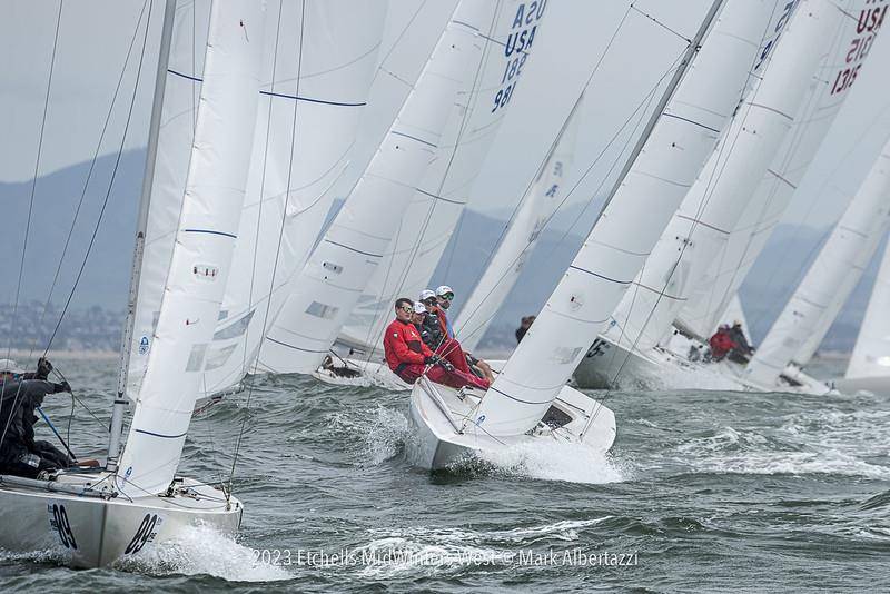2023 Etchells Midwinters West photo copyright Mark Albertazzi taken at San Diego Yacht Club and featuring the Etchells class