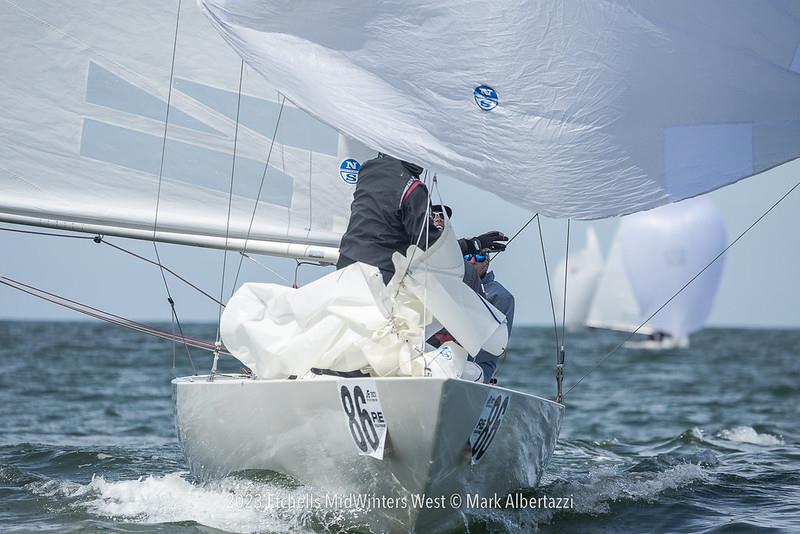 2023 Etchells Midwinters West photo copyright Mark Albertazzi taken at San Diego Yacht Club and featuring the Etchells class