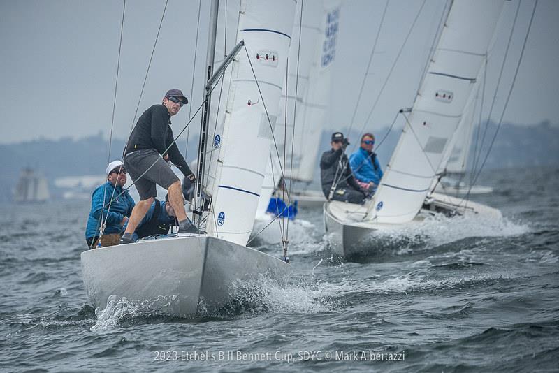 2023 Etchells Bill Bennett Cup photo copyright Mark Albertazzi taken at San Diego Yacht Club and featuring the Etchells class