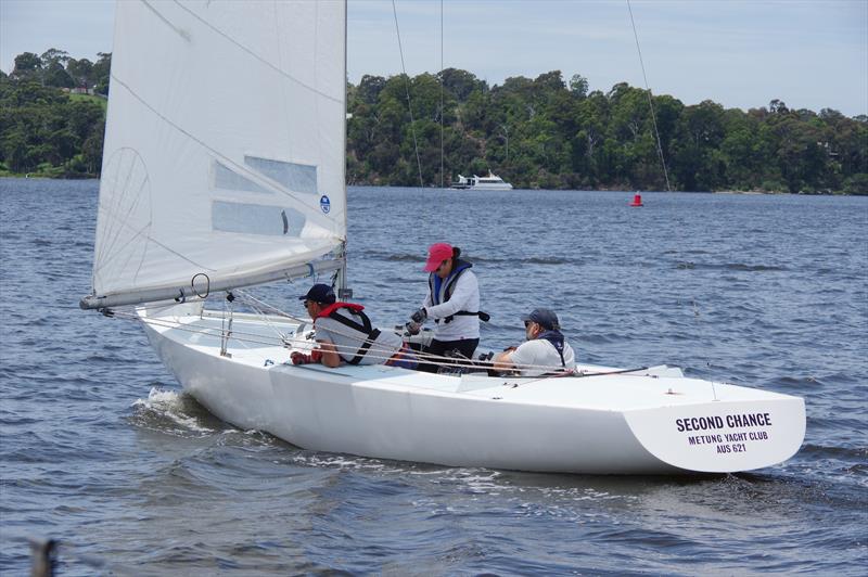 Second Chance will be helmed by the very experienced tactician, Andrew Lethlean, sailing with James Trenberth and Dessie Hristova photo copyright Jeanette Severs taken at Metung Yacht Club and featuring the Etchells class