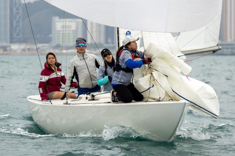 Volvo Ladies Helm 2024 Race - photo © RHKYC / Guy Nowell