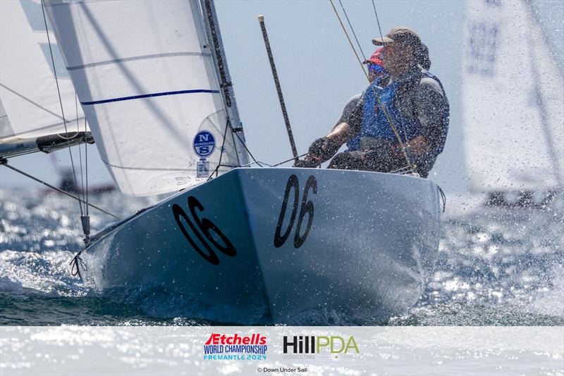 No Dramas on day 5 of the 2024 Etchells World Championships - photo © Suellen Hurling for Live Sail Die and Down Under Sail