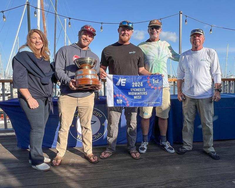 2024 Etchells Midwinters West photo copyright Mark Albertazzi taken at San Diego Yacht Club and featuring the Etchells class