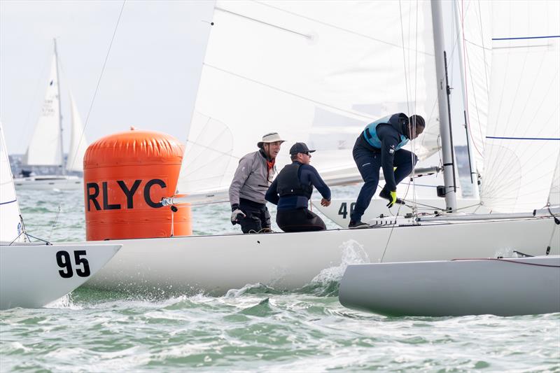 Southampton Solent University student Jessye Opoku-Ware sailing in the Etchells class - photo © PKC Media
