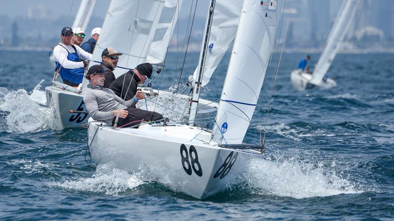 2025 Etchells North American Championship day 1 - photo © San Diego Yacht Club