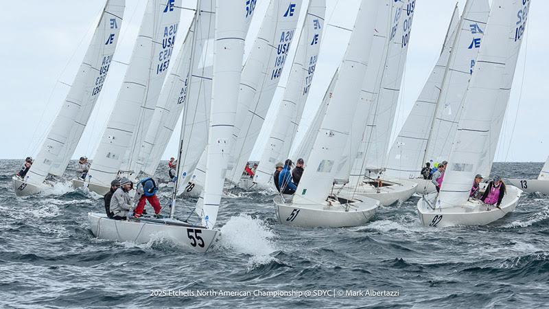 Etchells World Championship photo copyright Mark Albertazzi taken at San Diego Yacht Club and featuring the Etchells class