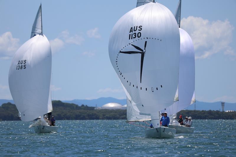 Brisbane Etchells Fleet Championships - photo © Bradley Ginnivan