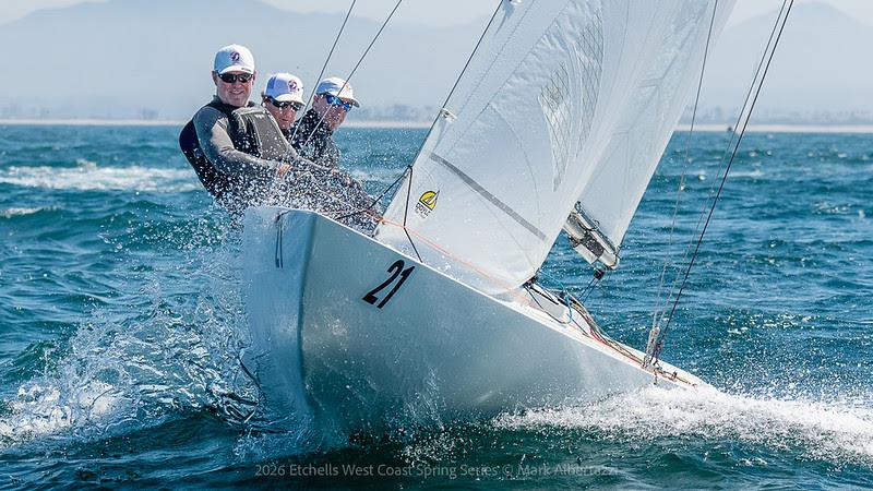 Etchells Midwinters West at San Diego Yacht Club - photo © Mark Albertazzi