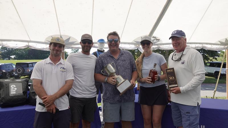 2026 North American Etchells Championship Prize Giving photo copyright Daniel Forster Photography taken at Sail Newport and featuring the Etchells class
