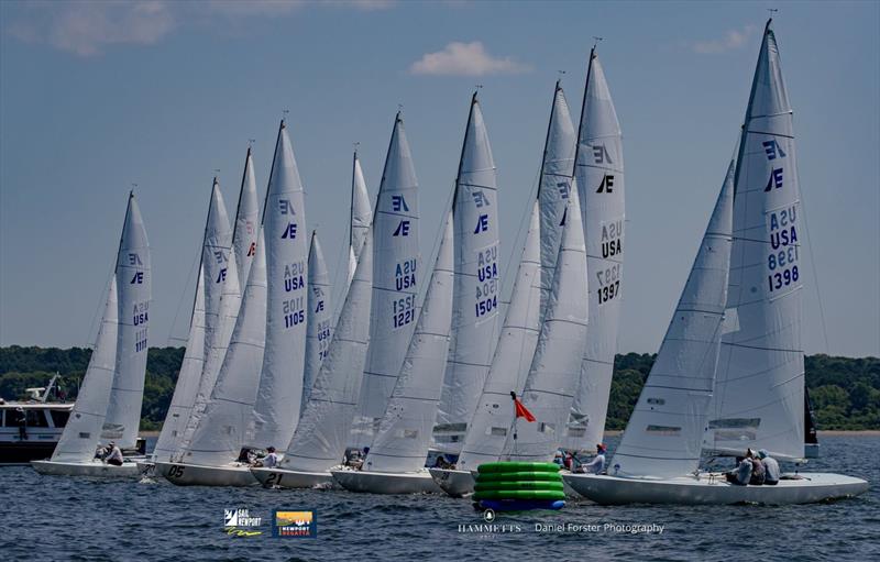 2026 Annual Newport Regatta photo copyright Daniel Forster Photography taken at Sail Newport and featuring the Etchells class