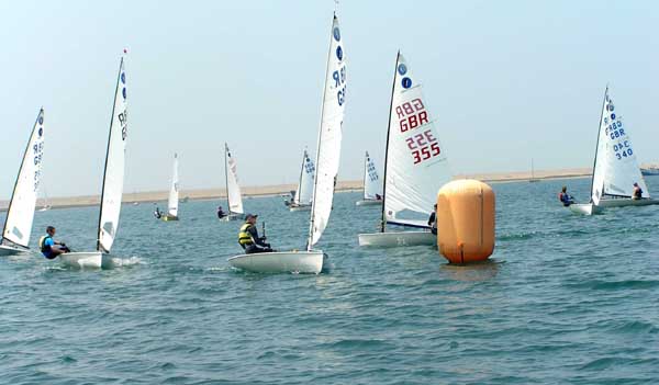 Light winds and sunshine for the 2007 Europe nationals at Weymouth - photo © Tony Mapplebeck