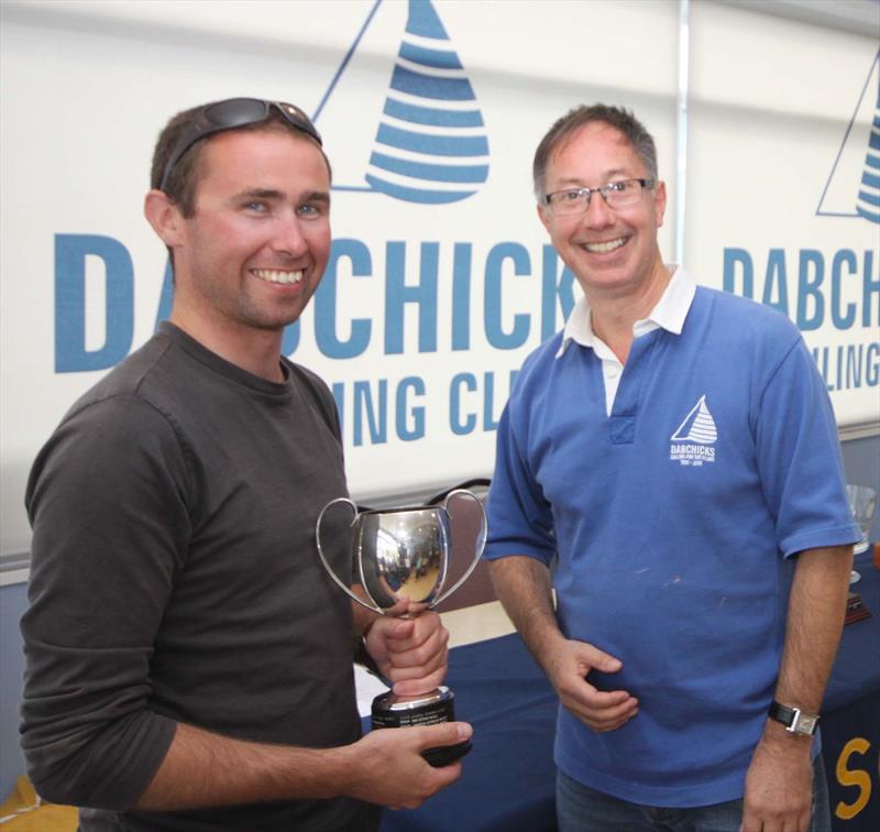 Gareth Williams wins the Europe nationals at Dabchicks photo copyright Tony Mapplebeck taken at Dabchicks Sailing Club and featuring the Europe class