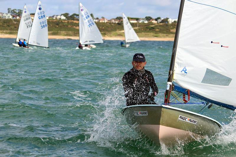 Europe Nationals at Highcliffe photo copyright Sarah Desjonqueres taken at Highcliffe Sailing Club and featuring the Europe class