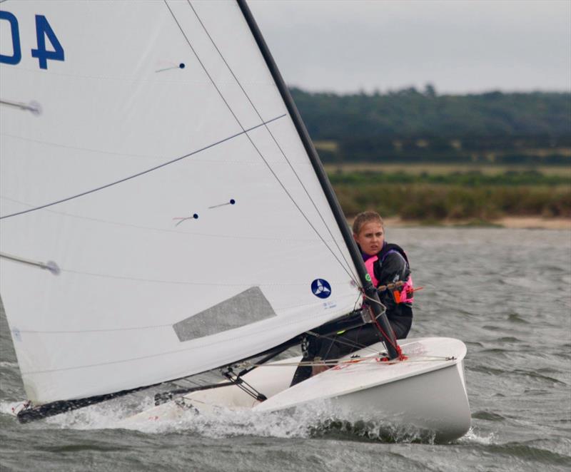 Europes at Overy Staithe photo copyright Bernard Clark taken at Overy Staithe Sailing Club and featuring the Europe class