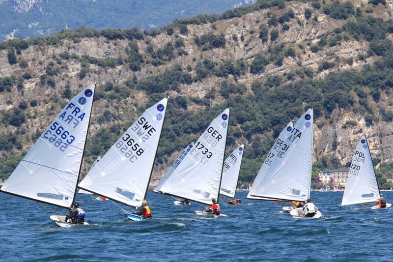 Europa Class Meeting at the Circolo Vela Torbole photo copyright Elena Giolai taken at Circolo Vela Torbole and featuring the Europe class