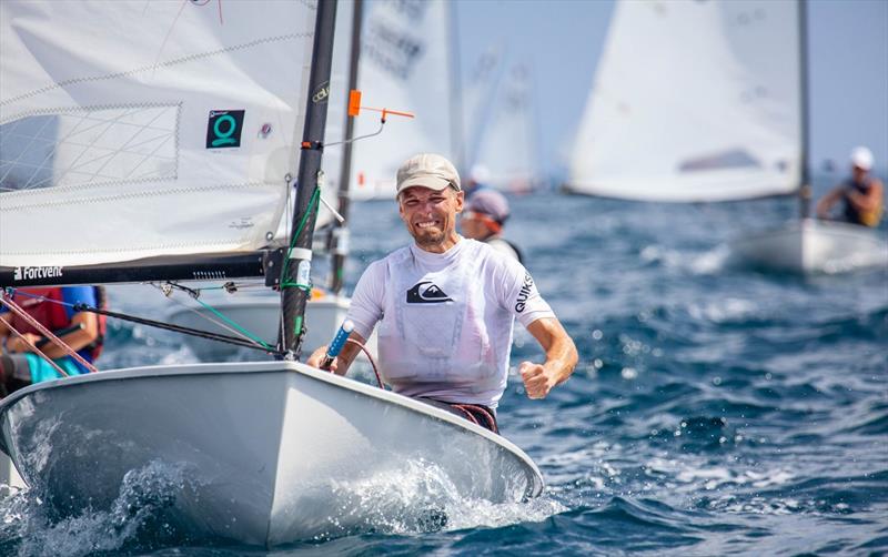 Europe World Championship at CN El Balís photo copyright Laura Carrau taken at Club Nautico El Balis and featuring the Europe class