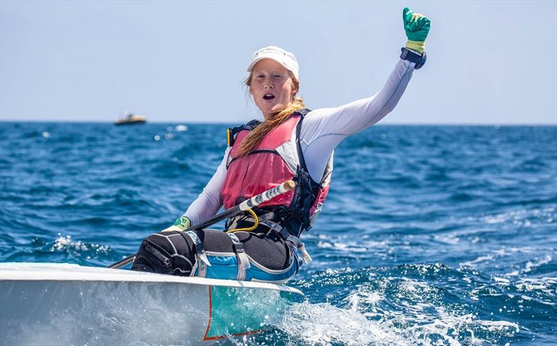 Europe World Championship at CN El Balís photo copyright Laura Carrau taken at Club Nautico El Balis and featuring the Europe class