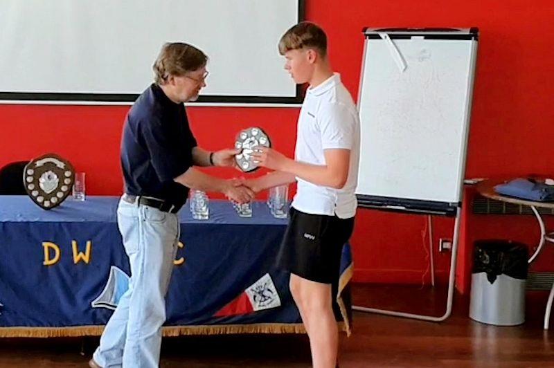 Adam Catlow wins Youth Champion in the Europe dinghy UK Inland Championships photo copyright Martyn Catlow taken at Draycote Water Sailing Club and featuring the Europe class