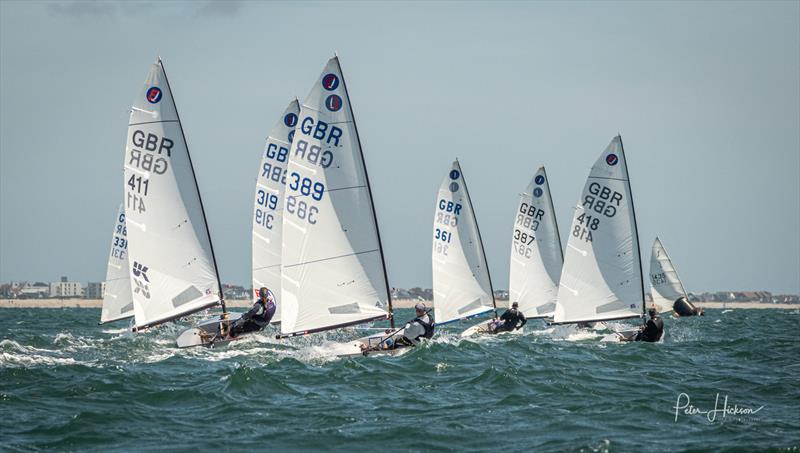 HISC Europe Open photo copyright Peter Hickson taken at Hayling Island Sailing Club and featuring the Europe class