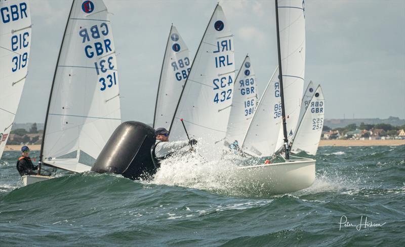 HISC Europe Open photo copyright Peter Hickson taken at Hayling Island Sailing Club and featuring the Europe class