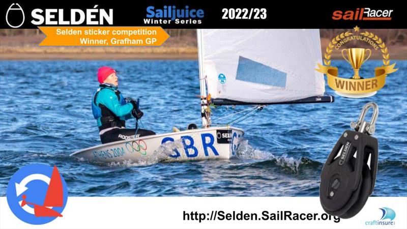 Selden Sailjuice Winter Series Grafham Grand Prix Social Media Winner photo copyright Tim Olin / www.olinphoto.co.uk taken at Grafham Water Sailing Club and featuring the Europe class