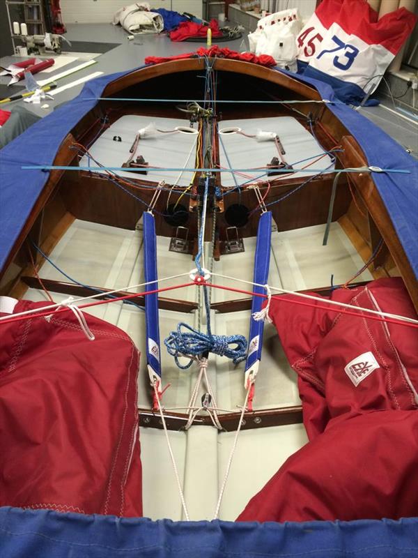 Talk to Sam Woolner from Exe Sails & Covers at the RYA Suzuki Dinghy Show photo copyright Exe Sails & Covers taken at  and featuring the  class